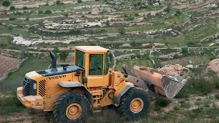 הריסת מבנים על ידי המנהל האזרחי באפרת שבגוש עציון- מרץ 2010 הריסת מבנים על ידי המנהל האזרחי באפרת שבגוש עציון- מרץ 2010