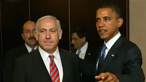 ברק אובמה ובנימין נתניהו ברק אובמה ובנימין נתניהו