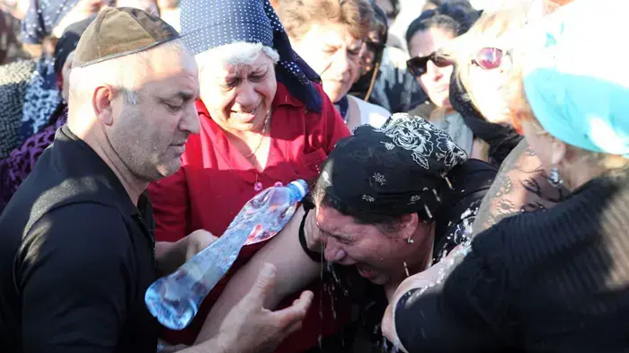  הלווית אריק רפאילוב בבאר שבע
