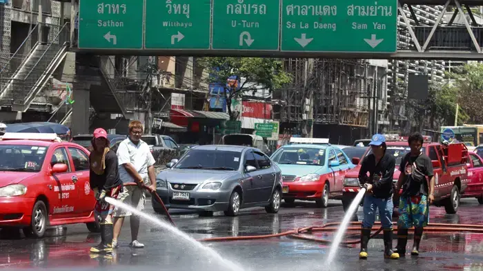 מבצע ניקוי בבנגקוק לאחר המהומות
