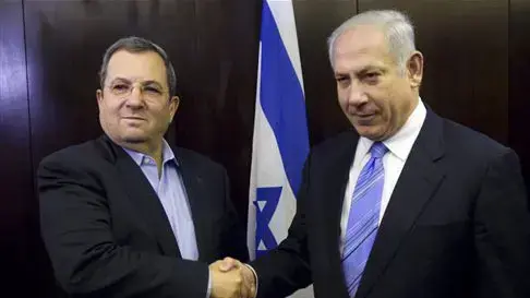 ראש הממשלה בנימין נתניהו ושר הביטחון אהוד ברק