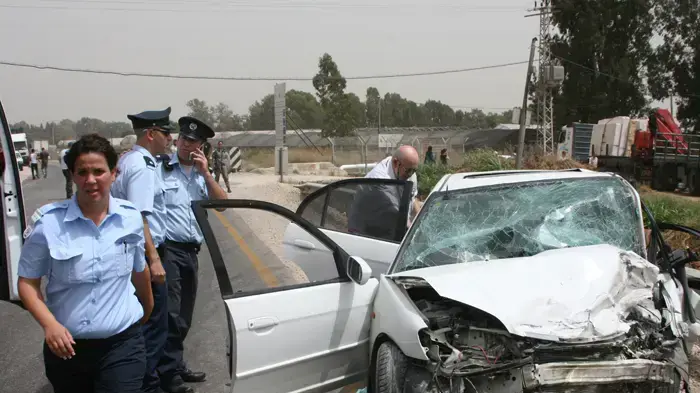תאונת דרכים בעין שמר יוני 2010