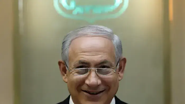 בנימין נתניהו בישיבת ממשלה 14.6.2010