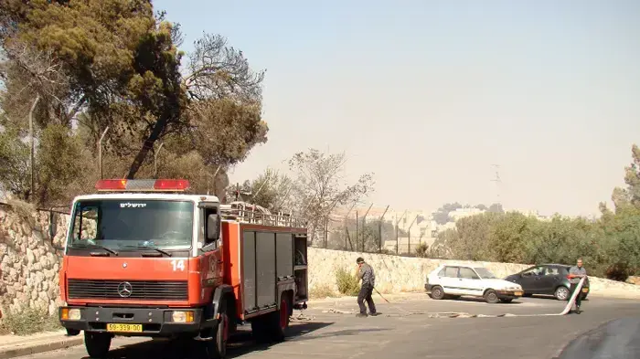 שריפות האזור ארמון הנציב בירושלים- יוני 2010 שריפות האזור ארמון הנציב בירושלים- יוני 2010