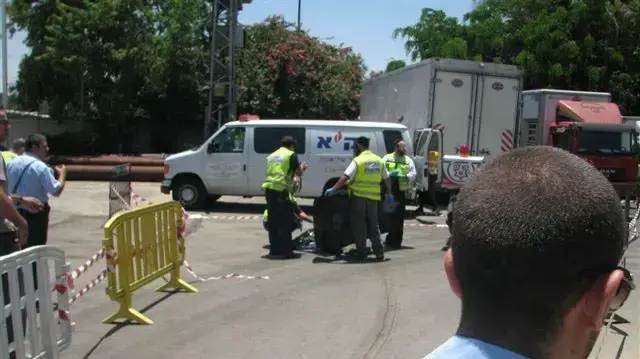 תאונת פגע וברח בגני התערוכה בתל אביב- יוני 2010 תאונת פגע וברח בגני התערוכה בתל אביב- יוני 2010