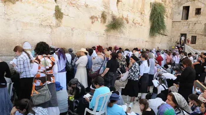 תפילות ט' באב בכותל המערבי תפילות ט' באב בכותל המערבי