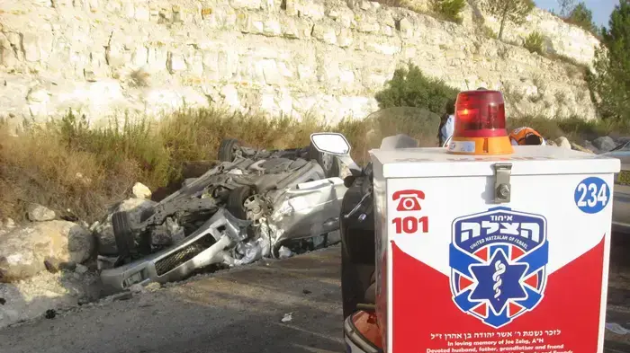 ארבעה ילדים נפצעו קשה בתאונה ליד בית שמש ארבעה ילדים נפצעו קשה בתאונה ליד בית שמש