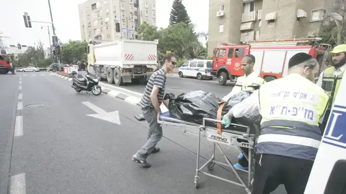 משאית דרסה למוות הולך רגל בגבעתיים אוגוסט 2010 משאית דרסה למוות הולך רגל בגבעתיים אוגוסט 2010