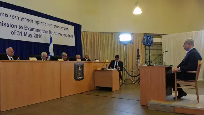 בנימין נתניהו בועדת טירקל אוגוסט 2010 בנימין נתניהו בועדת טירקל אוגוסט 2010