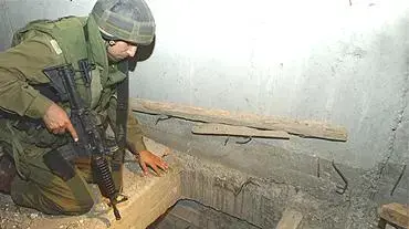 הבור בו הוחזק אליהו גוראל נהג המונית שנחטף הבור בו הוחזק אליהו גוראל נהג המונית שנחטף