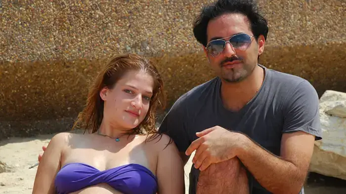 צרפתים בחוף ים אשקלון