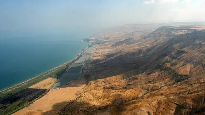 רמת הגולן תמונה אווירית רמת הגולן תמונה אווירית