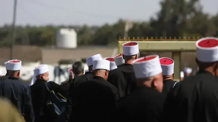 שייחים דרוזים במעבר הגבול בקוניטרה ספטמבר 2010 שייחים דרוזים במעבר הגבול בקוניטרה ספטמבר 2010