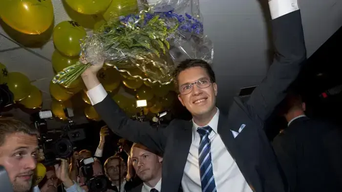 ג'ימי אקסון, מפלגת הדמוקרטים השבדים ג'ימי אקסון, מפלגת הדמוקרטים השבדים