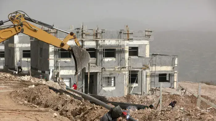 בנייה בהתנחלות בגדה המערבית בנייה בהתנחלות בגדה המערבית