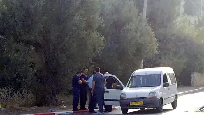 זירת רצח כפול בתחנת דלק בכניסה לאעבלין זירת רצח כפול בתחנת דלק בכניסה לאעבלין