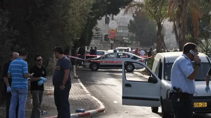 זירת רצח כפול בתחנת דלק בכניסה לאעבלין זירת רצח כפול בתחנת דלק בכניסה לאעבלין