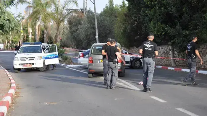 זירת רצח כפול בתחנת דלק בכניסה לאעבלין זירת רצח כפול בתחנת דלק בכניסה לאעבלין