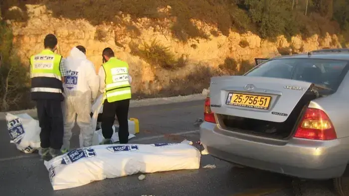תאונה בה נהרג רוכב אופנוע בכניסה להר אדר תאונה בה נהרג רוכב אופנוע בכניסה להר אדר