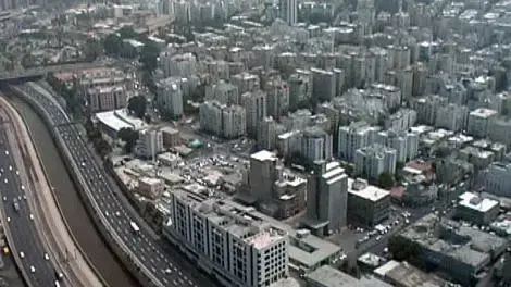 תצפית מקניון עזריאלי תצפית מקניון עזריאלי