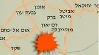 פיגוע ירי בים גנים לקדים - מפה פיגוע ירי בים גנים לקדים - מפה