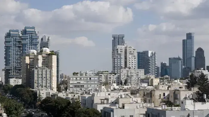 בתים בתל אביב על רקע הבורסה ברמת גן בתים בתל אביב על רקע הבורסה ברמת גן