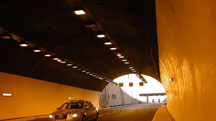 מנהרות הכרמל בחיפה, נובמבר 2010 מנהרות הכרמל בחיפה, נובמבר 2010