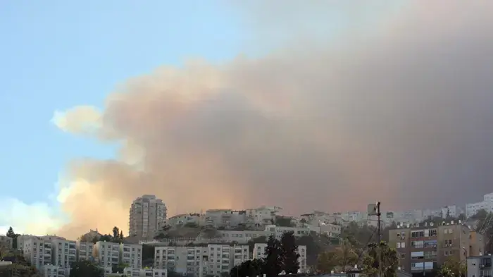 שריפת ענק בעוספיה, דצמבר 2010 שריפת ענק בעוספיה, דצמבר 2010