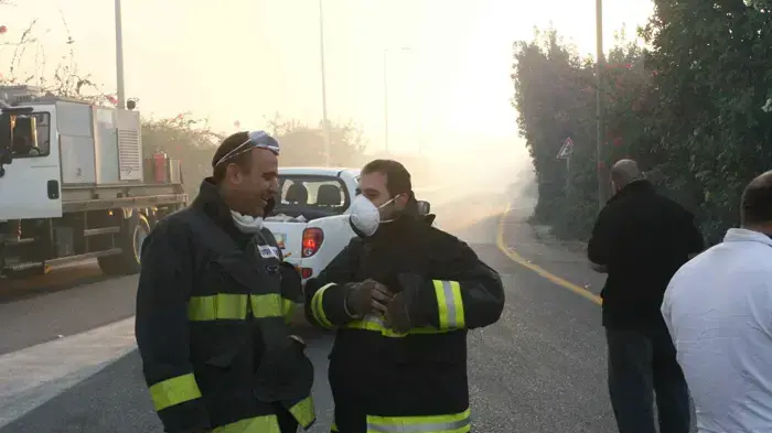 שריפת הענק בכרמל, יום שבת שריפת הענק בכרמל, יום שבת
