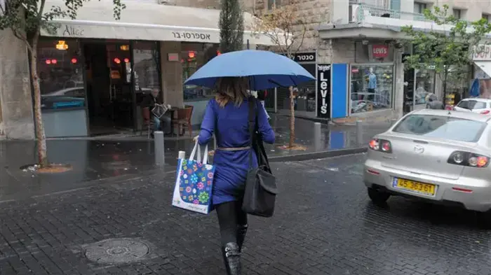 גשם בירושלים, דצמבר 2010 גשם בירושלים, דצמבר 2010