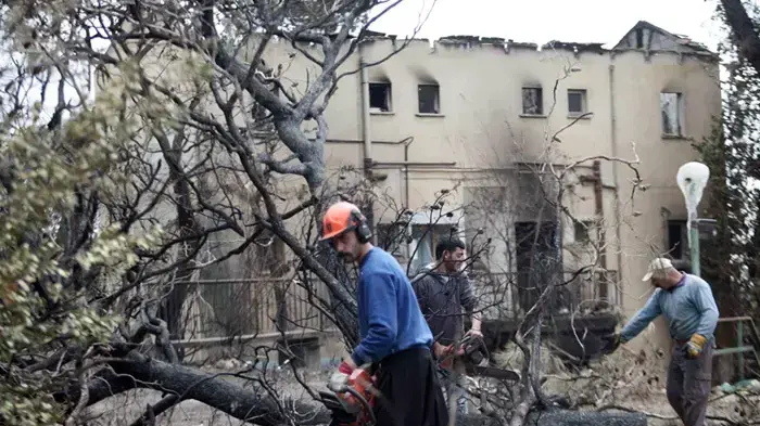 תוצאות שריפת הענק בכרמל, יום שני תוצאות שריפת הענק בכרמל, יום שני