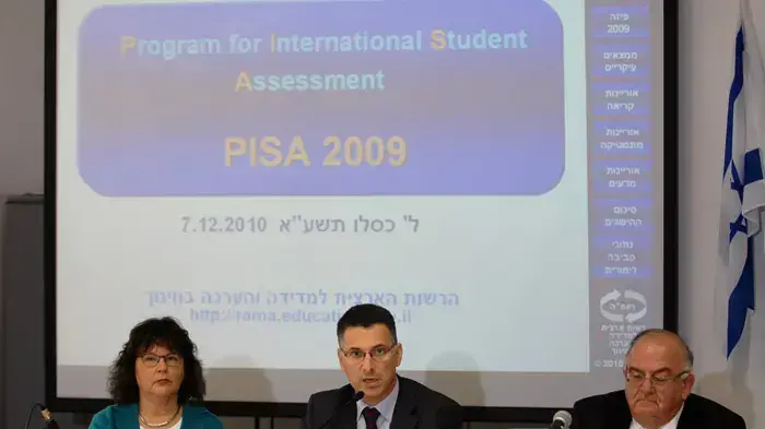 משרד החינוך מציג את נתוני פיזה לשנת 2009 משרד החינוך מציג את נתוני פיזה לשנת 2009