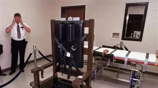 כסא חשמלי המשמש להוצאה להורג בכלא בנשווייל, טנסי כסא חשמלי המשמש להוצאה להורג בכלא בנשווייל, טנסי