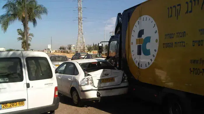 תאונת דרכים באזור התעשייה ברעננה, דצמבר 2010 תאונת דרכים באזור התעשייה ברעננה, דצמבר 2010