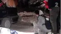זירת הפיגוע בו נרצחו שני מאבטחים סמוך לגדר ההפרדה (ערוץ 2) זירת הפיגוע בו נרצחו שני מאבטחים סמוך לגדר ההפרדה (ערוץ 2)
