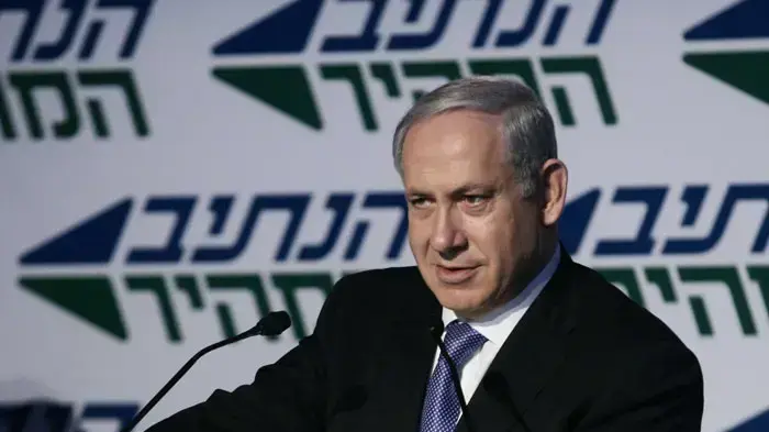 ראש הממשלה בנימין נתניהו בפתיחה החגיגית של הנתיב המהיר, ינואר 2011 ראש הממשלה בנימין נתניהו בפתיחה החגיגית של הנתיב המהיר, ינואר 2011