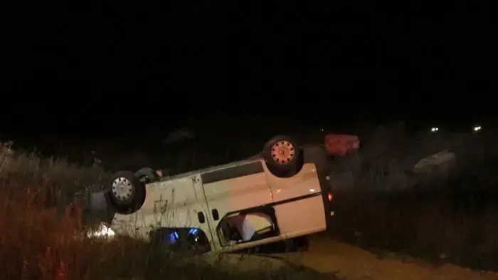 רכב שהתהפך בכניסה לרמת בית שמש, ינואר 2011 רכב שהתהפך בכניסה לרמת בית שמש, ינואר 2011