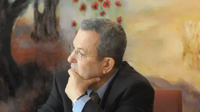 אהוד ברק במסיבת העיתונאים בה פרש ממפלגת העבודה, ינואר 2011 אהוד ברק במסיבת העיתונאים בה פרש ממפלגת העבודה, ינואר 2011