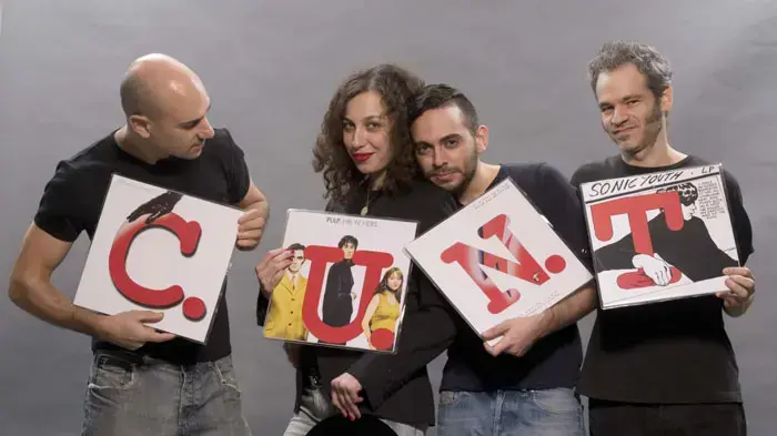 כאן בשביל המוזיקה. צוות הק.א.נ.ט, מימין לשמאל: נעם כמיאל, אביחי פרטוק, טל ארגמן וצח זמרוני כאן בשביל המוזיקה. צוות הק.א.נ.ט, מימין לשמאל: נעם כמיאל, אביחי פרטוק, טל ארגמן וצח זמרוני