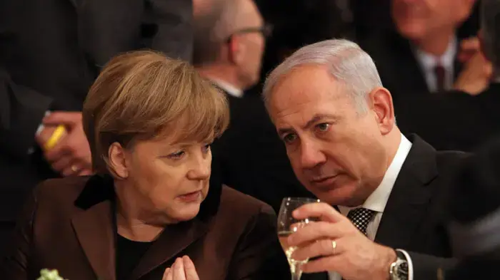 ארוחת ערב חגיגית עם ראש הממשלה בנימין נתניהו וקאנצלרית גרמניה אנגלה מרקל, ינואר 2011 ארוחת ערב חגיגית עם ראש הממשלה בנימין נתניהו וקאנצלרית גרמניה אנגלה מרקל, ינואר 2011