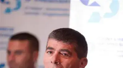 גבי אשכנזי בוועידת הנשיאים בירושלים, פברואר 2011 גבי אשכנזי בוועידת הנשיאים בירושלים, פברואר 2011