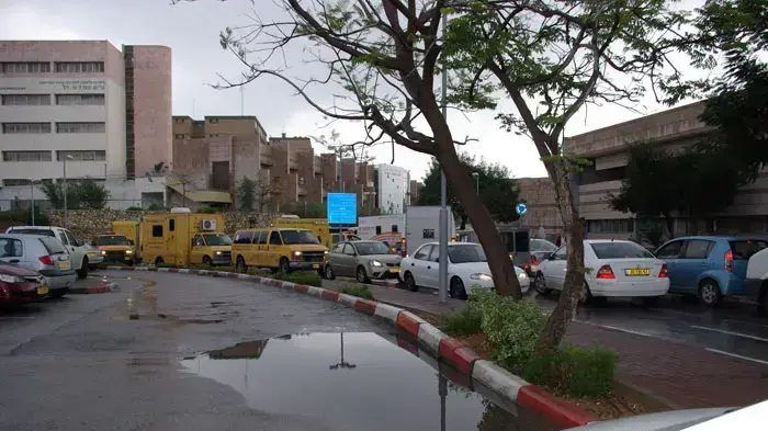 הפגנת עובדי בנק הדם בשיבא, פברואר 2011