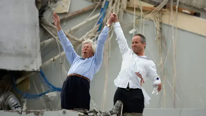 מחולצים מרעידת האדמה בקרייסטצ'רץ'