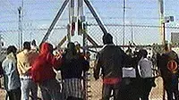 פעילי שמאל במחסום מסחה (ערוץ 1) פעילי שמאל במחסום מסחה (ערוץ 1)