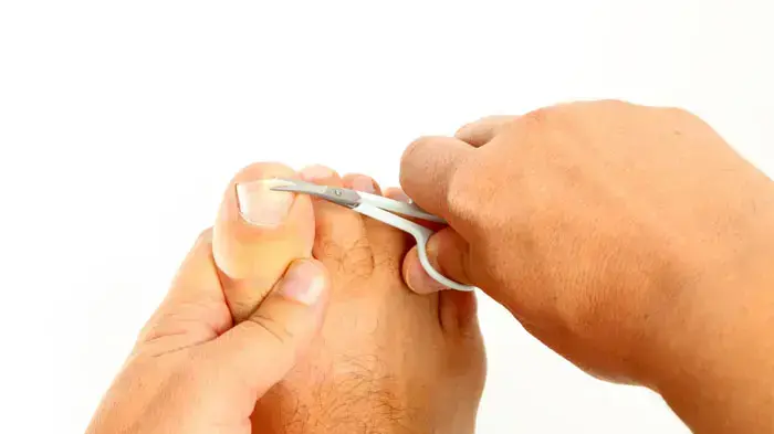 כפות רגליים של גבר כפות רגליים של גבר