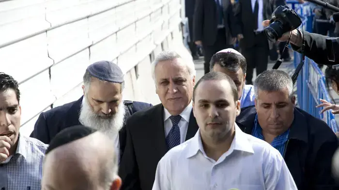 מתן גזר הדין לנשיא לשעבר משה קצב, מרץ 2011 מתן גזר הדין לנשיא לשעבר משה קצב, מרץ 2011