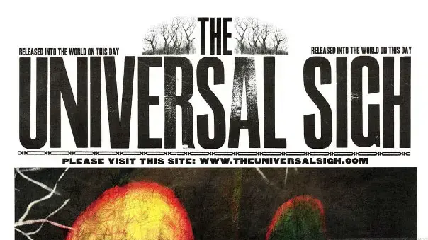 ישראל היום, מאחוריך: השער של The Universal Sigh ישראל היום, מאחוריך: השער של The Universal Sigh